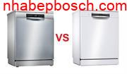 So sánh máy rửa bát Bosch SMS6ZCW07E và Bosch SMS68MI04E: Lựa chọn nào tốt nhất?